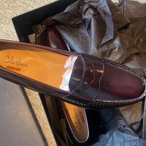 Cole Haan pinch air penny loafer 13 N burgundy